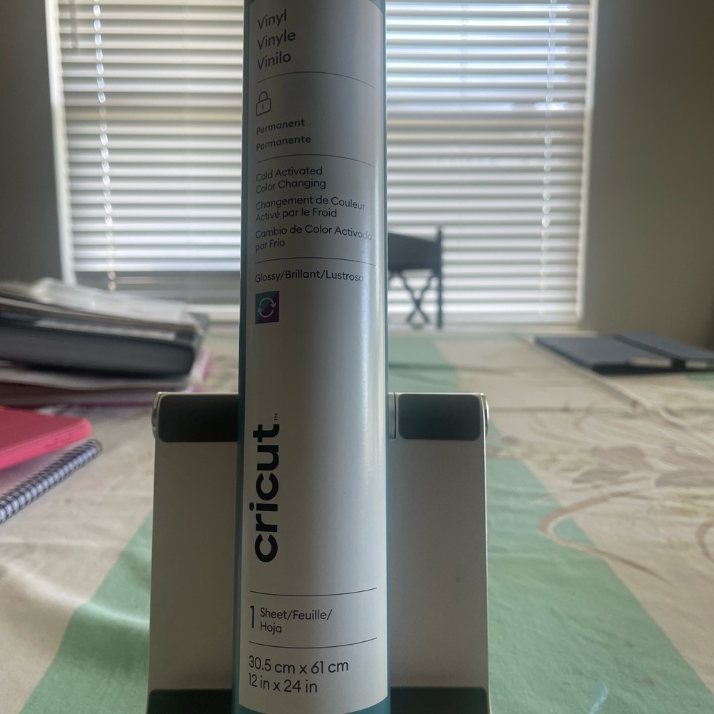 Cricut Cold Activated Vinyl - Teal